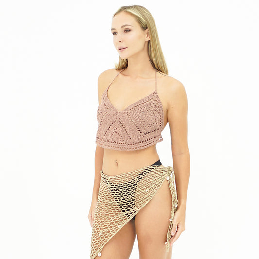 Amber Crochet Crop Top