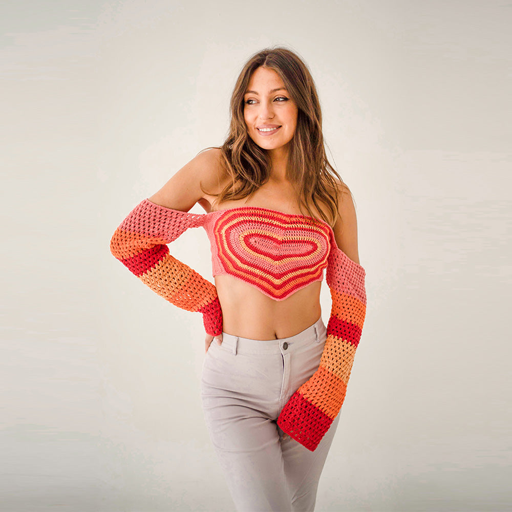 Aphrodite Crochet Top