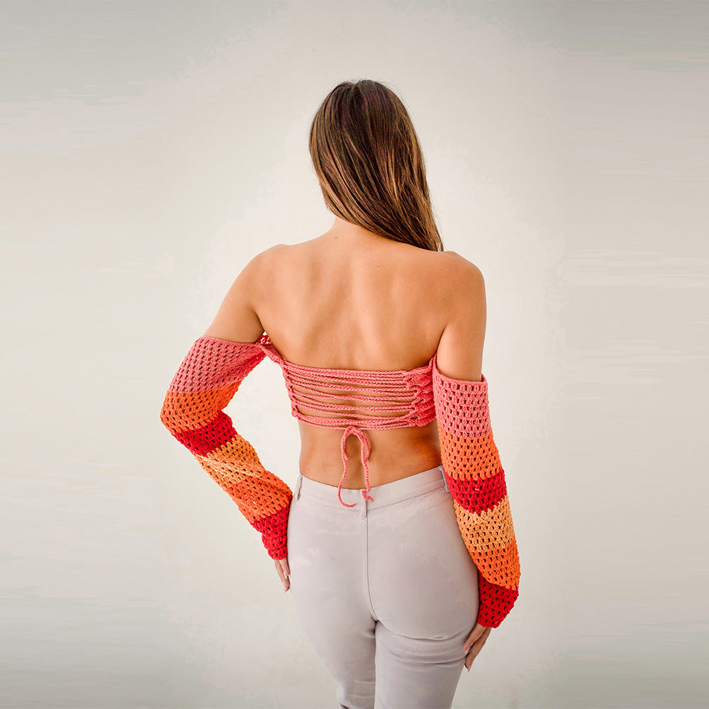 Aphrodite Crochet Top