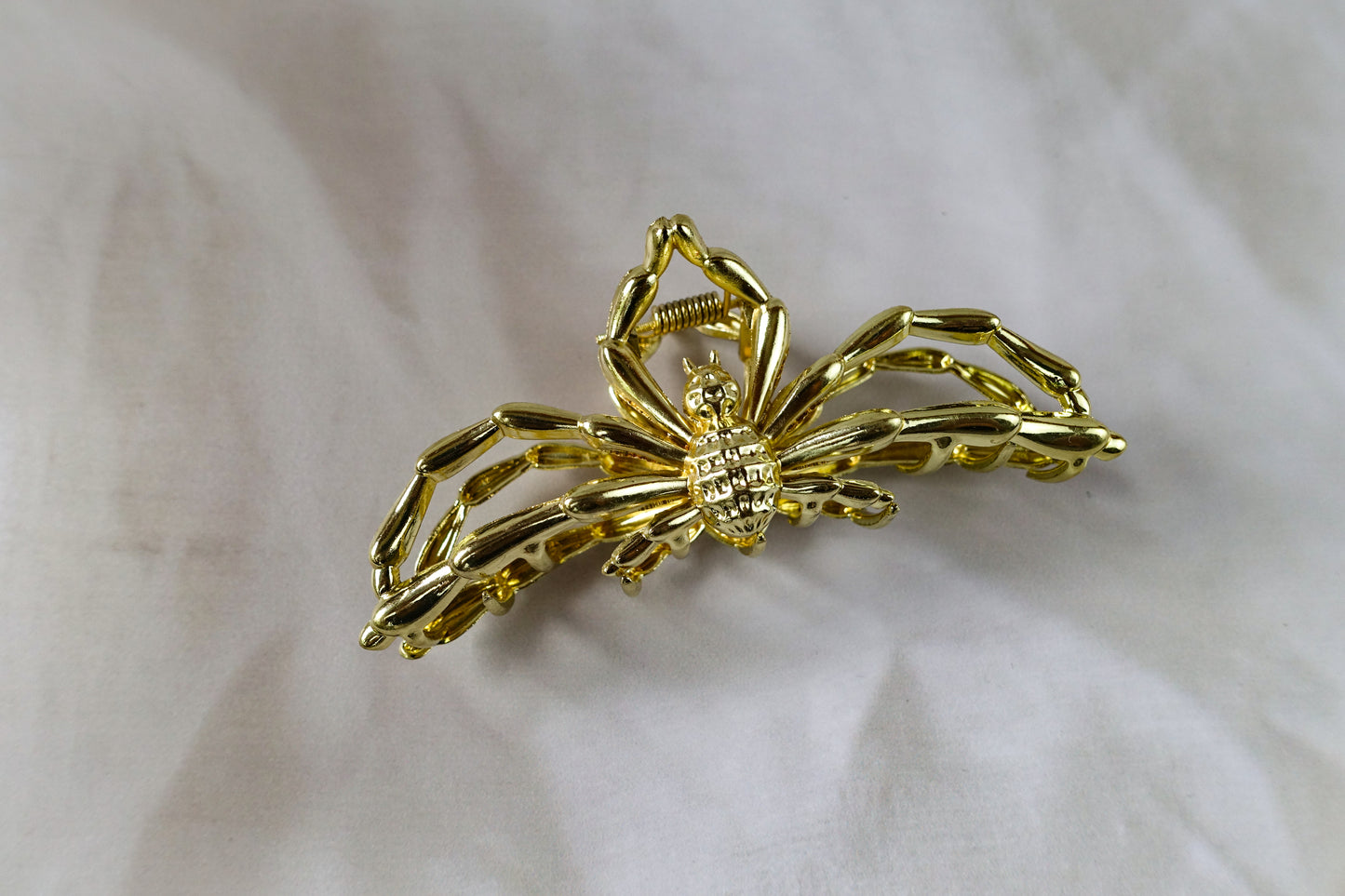 Arachne Gold Spider Clip