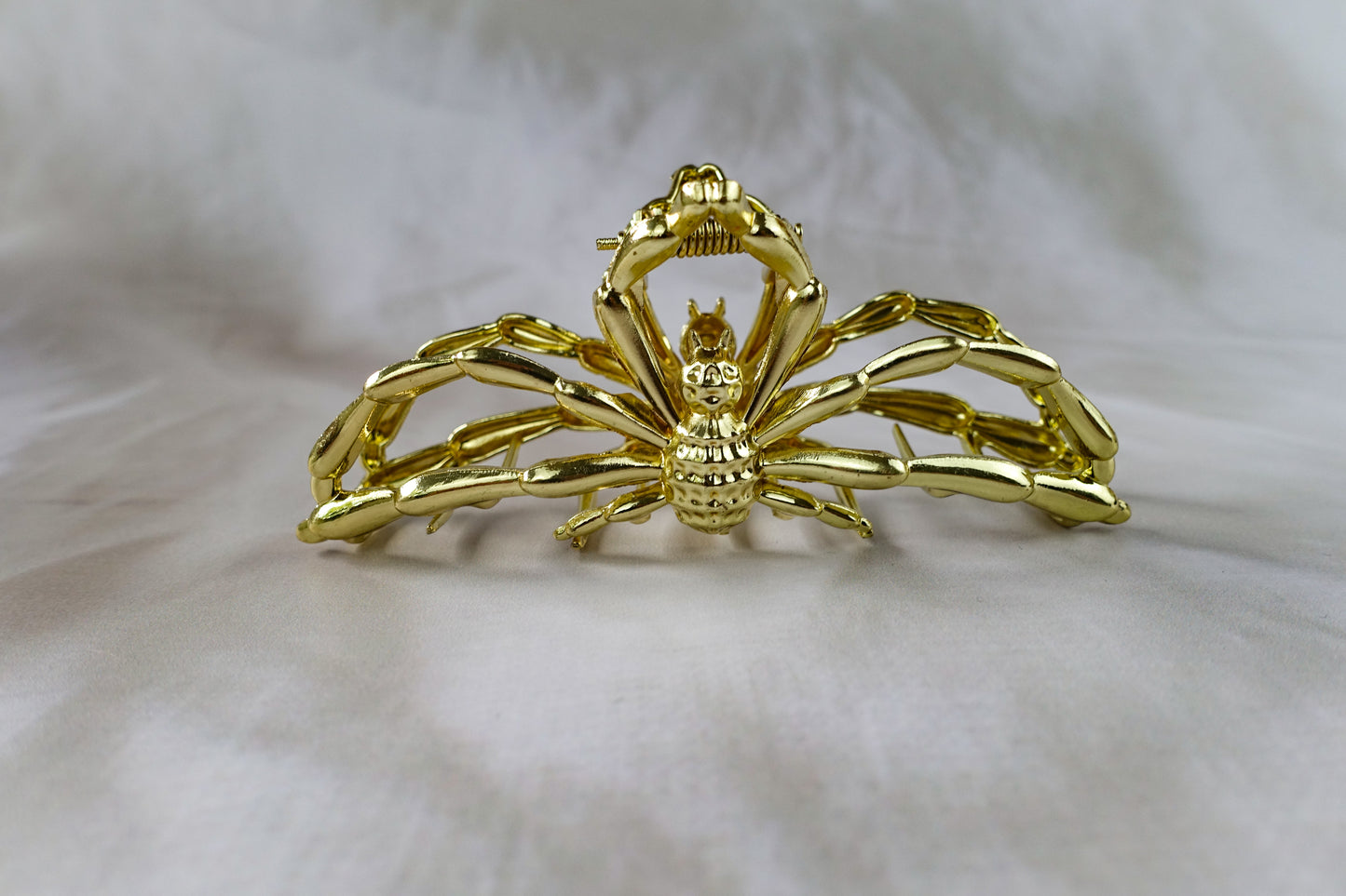 Arachne Gold Spider Clip
