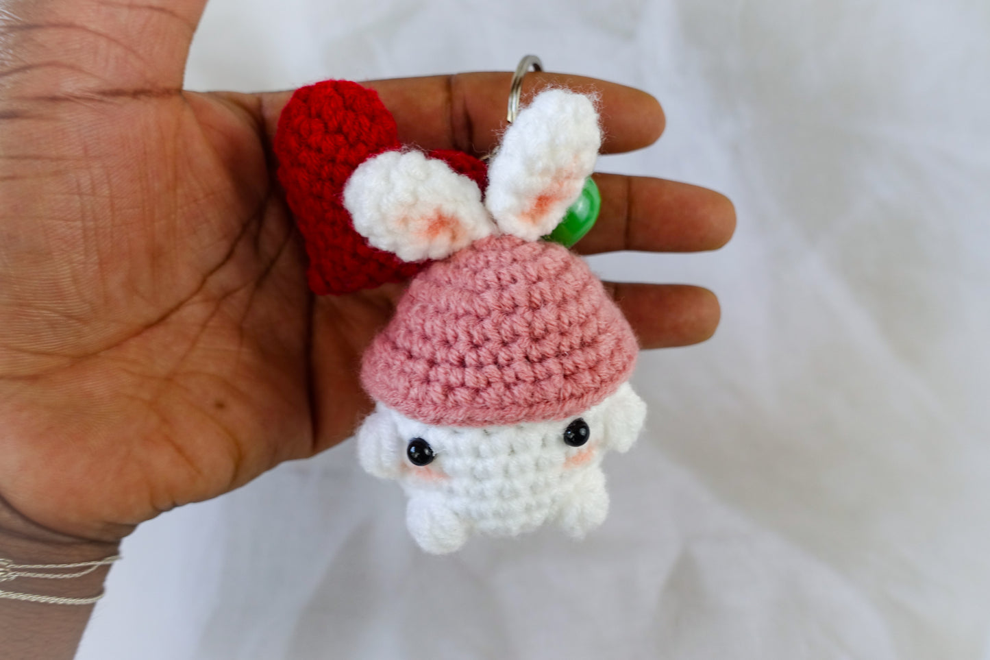Mushroom Keychain