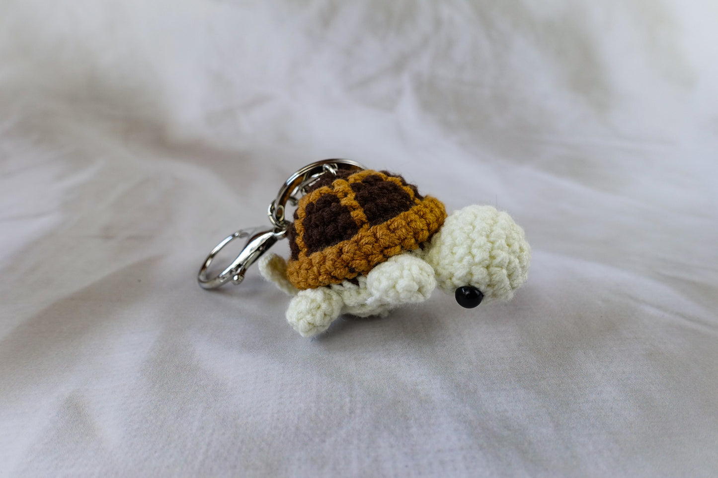 Brown Turtle Keychain