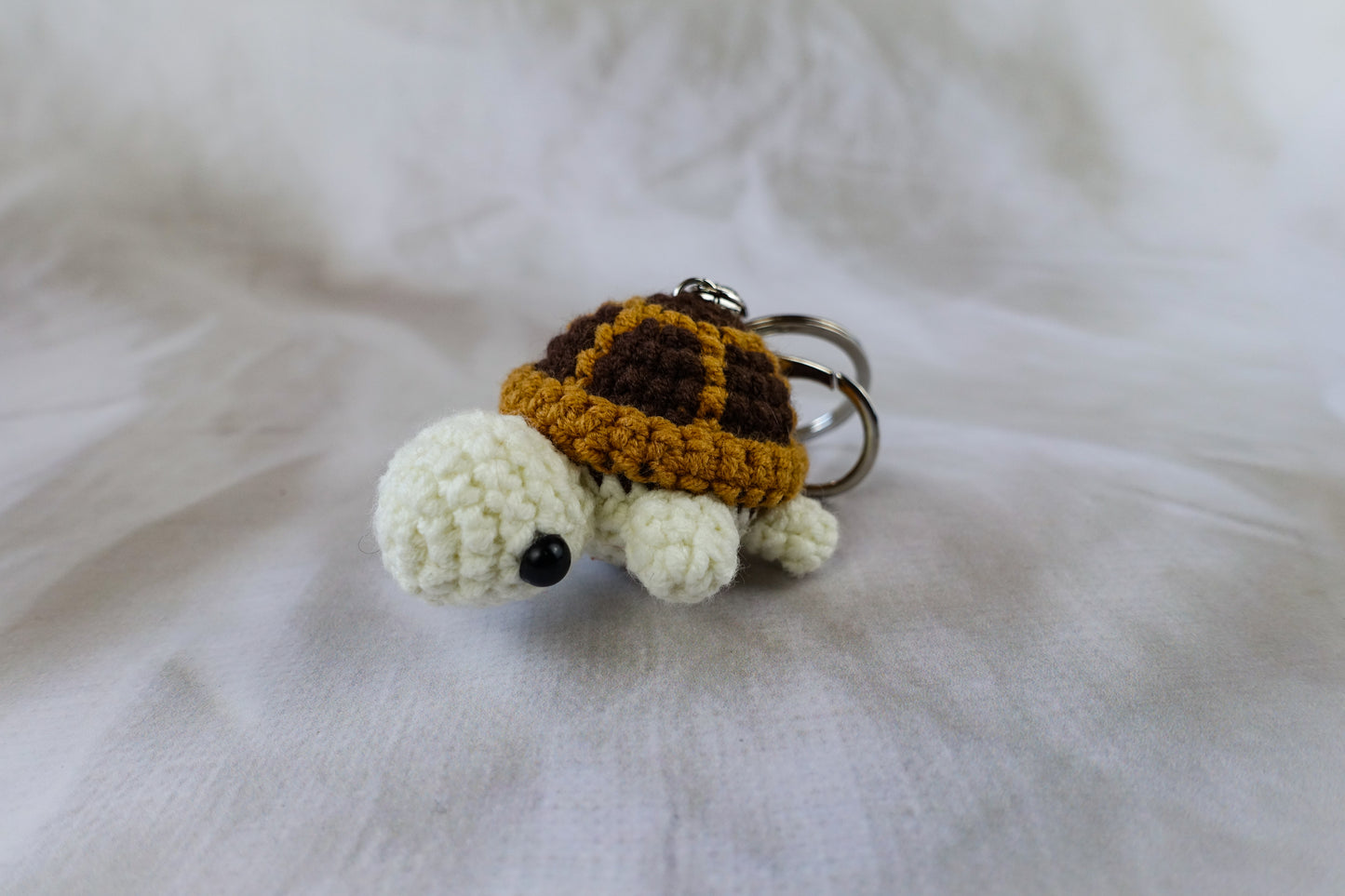 Brown Turtle Keychain
