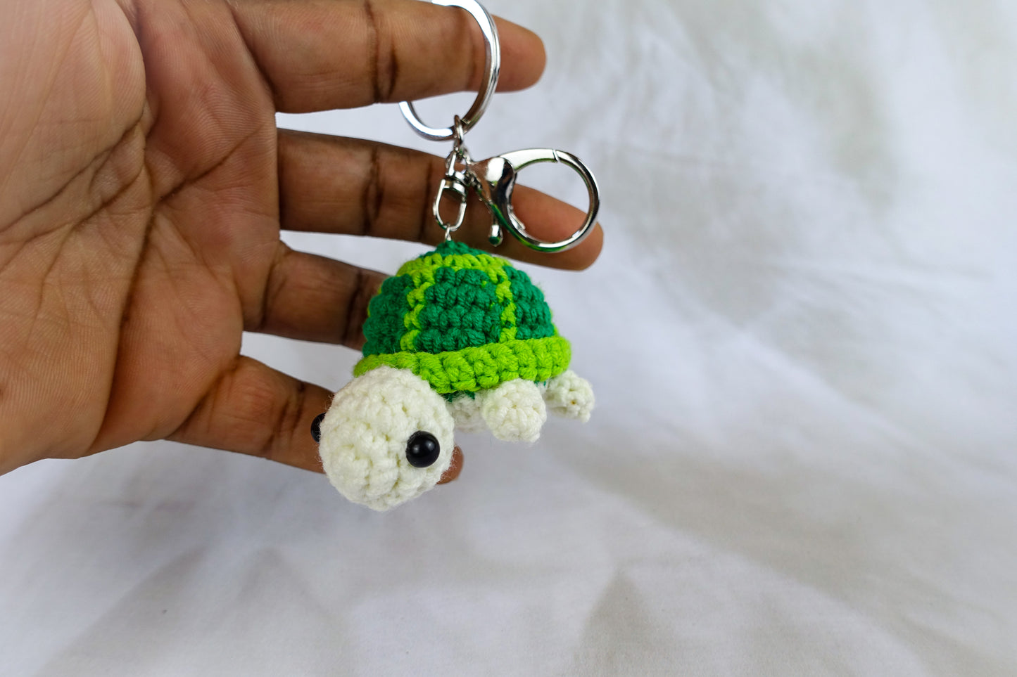 Green Turtle Keychain
