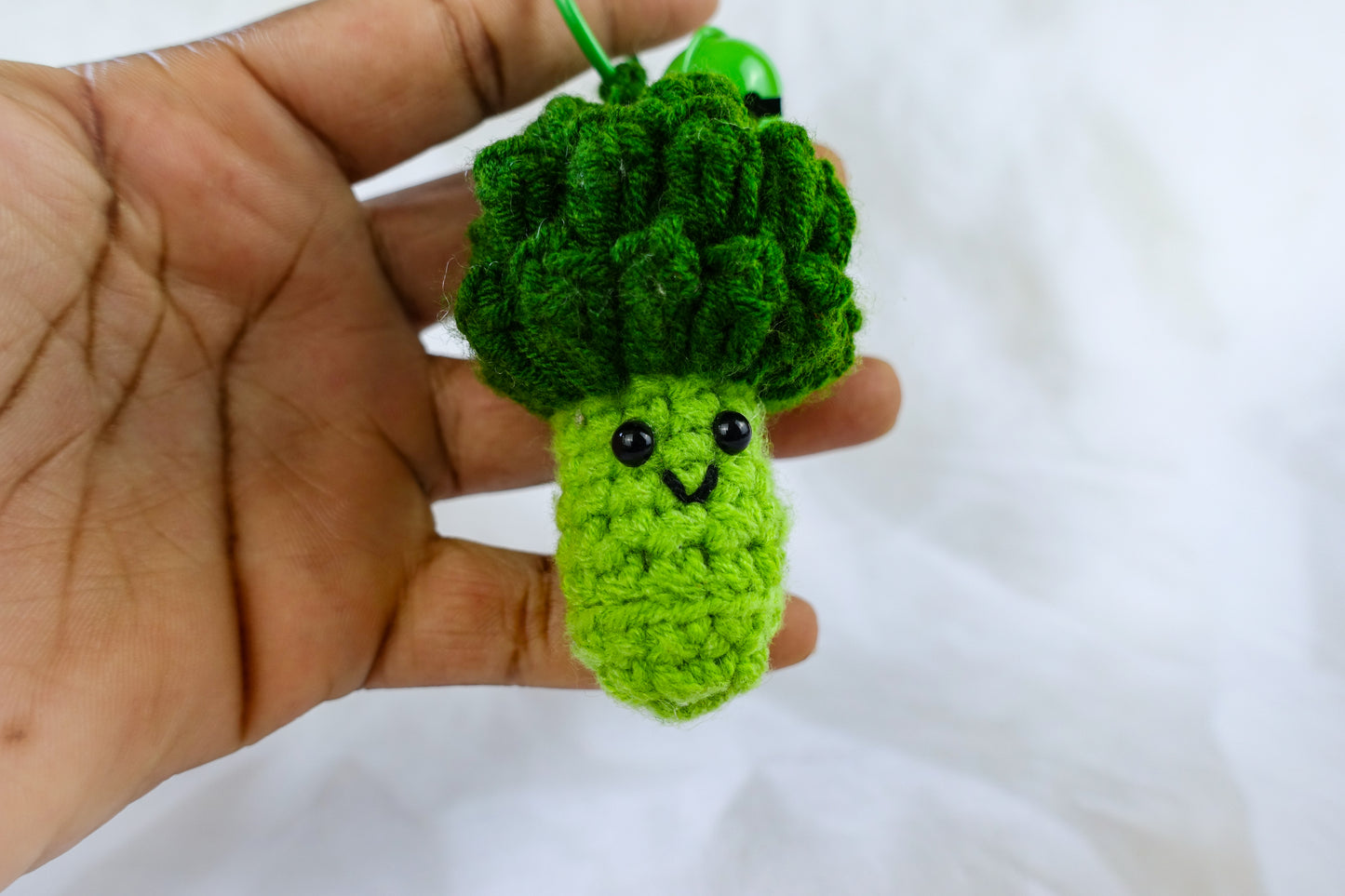 Broccoli Keychain