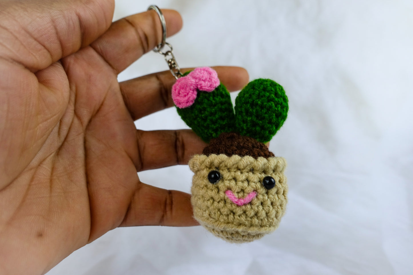 Cactus Keychain