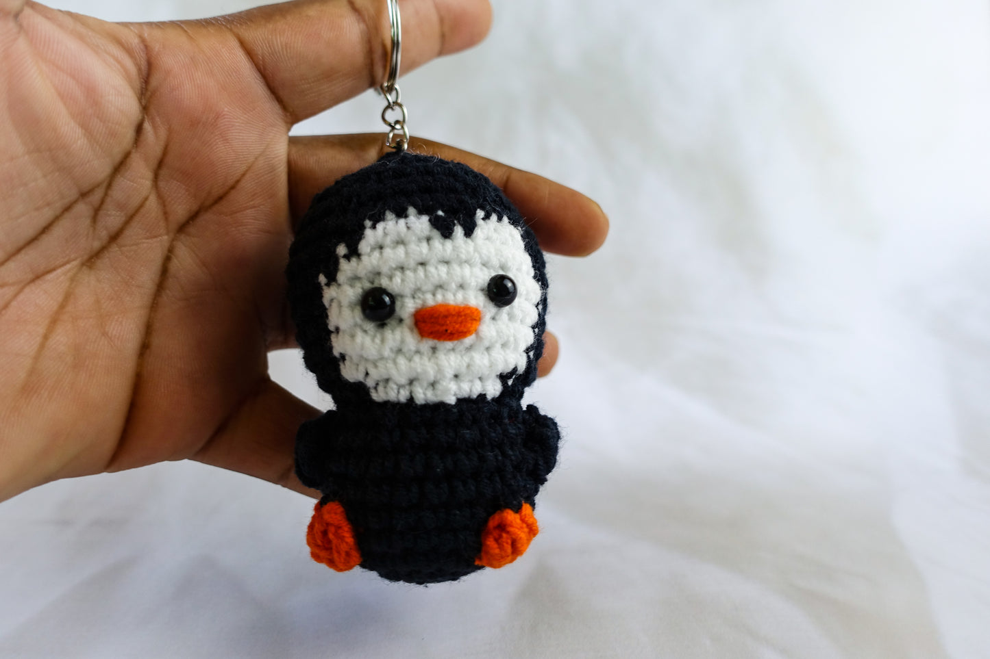Black Penguin Keychain