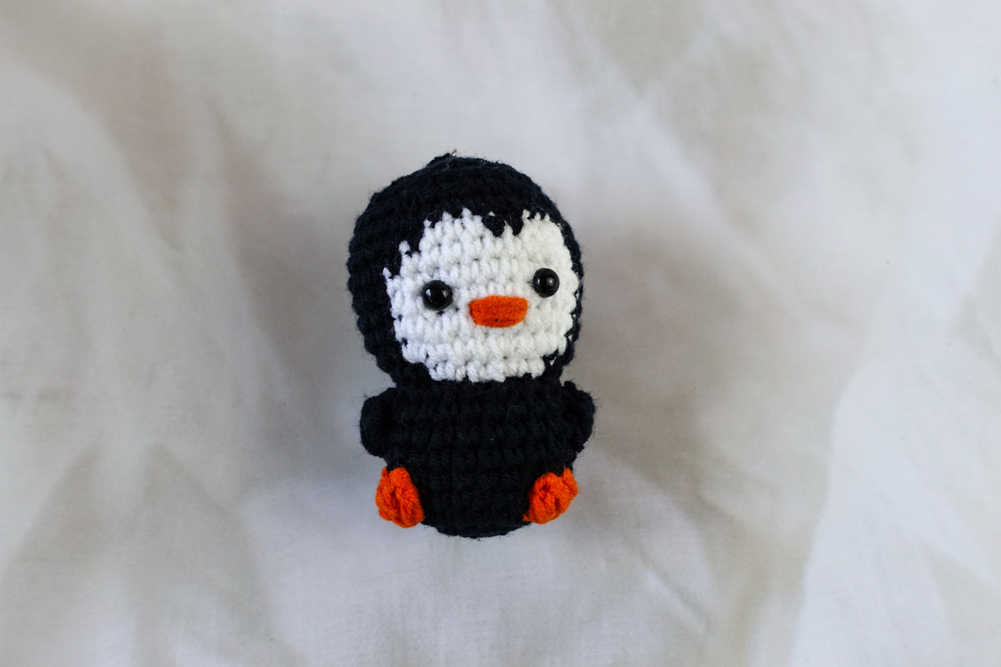 Black Penguin Keychain