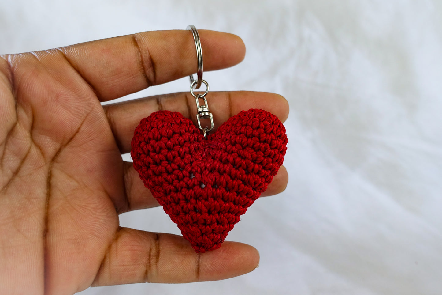 Red Heart Keychain