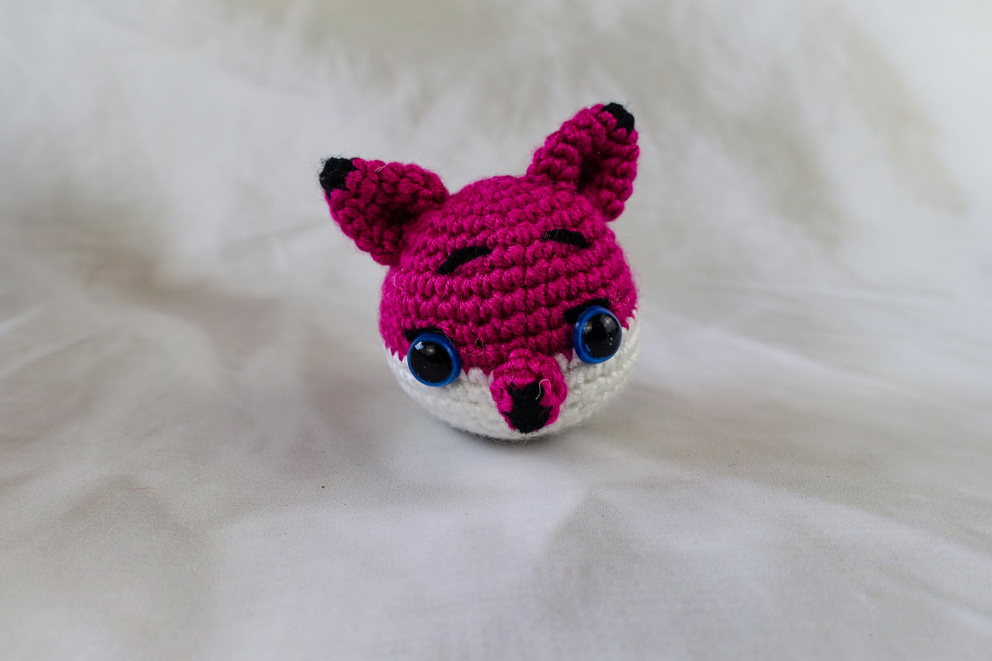 Pink Fox Keychain