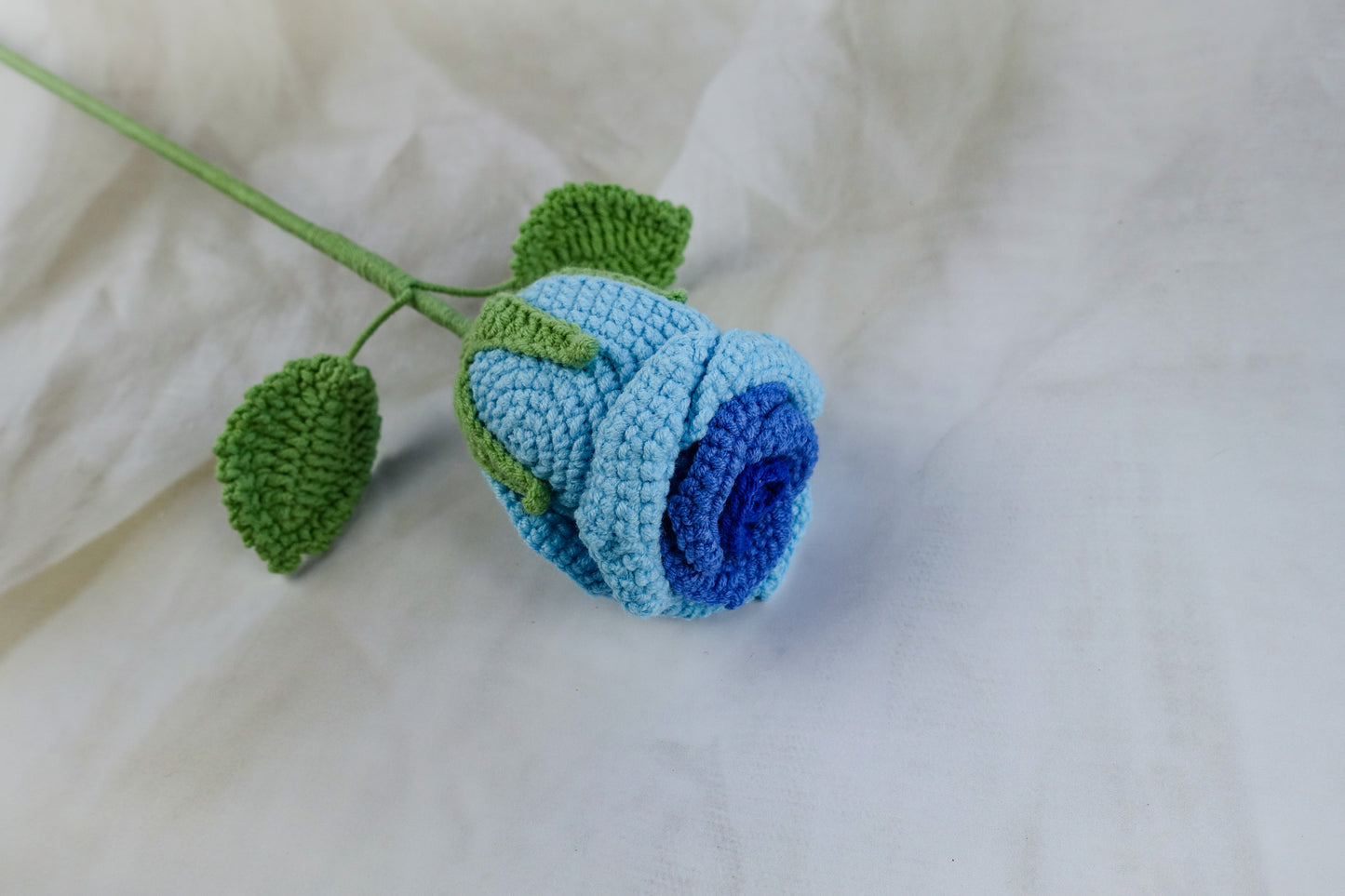 Wine Glass Rose- Blue