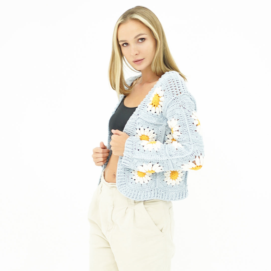 Evian Crochet Jumper