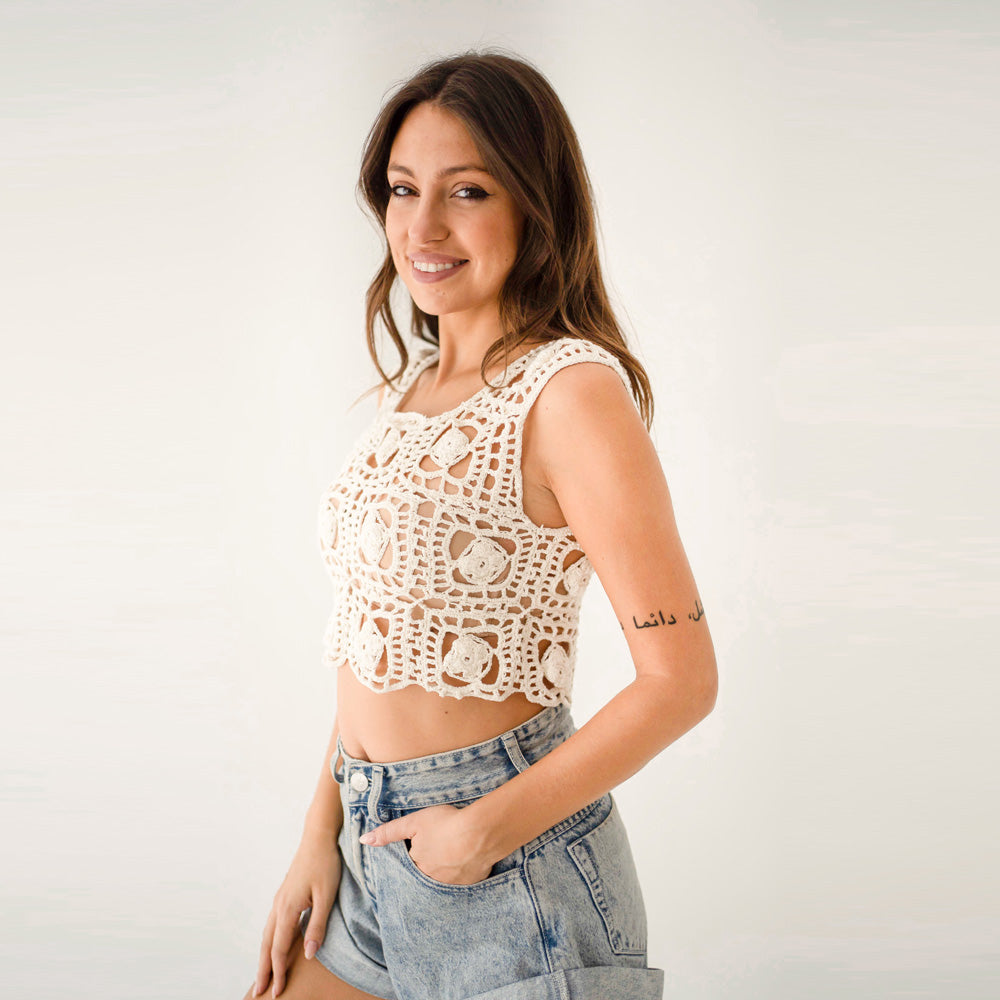 Luna Crochet Top
