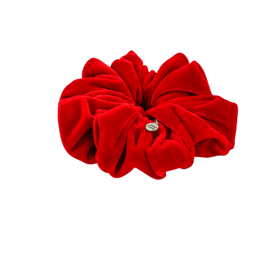 XXL Red Frog Scrunchie