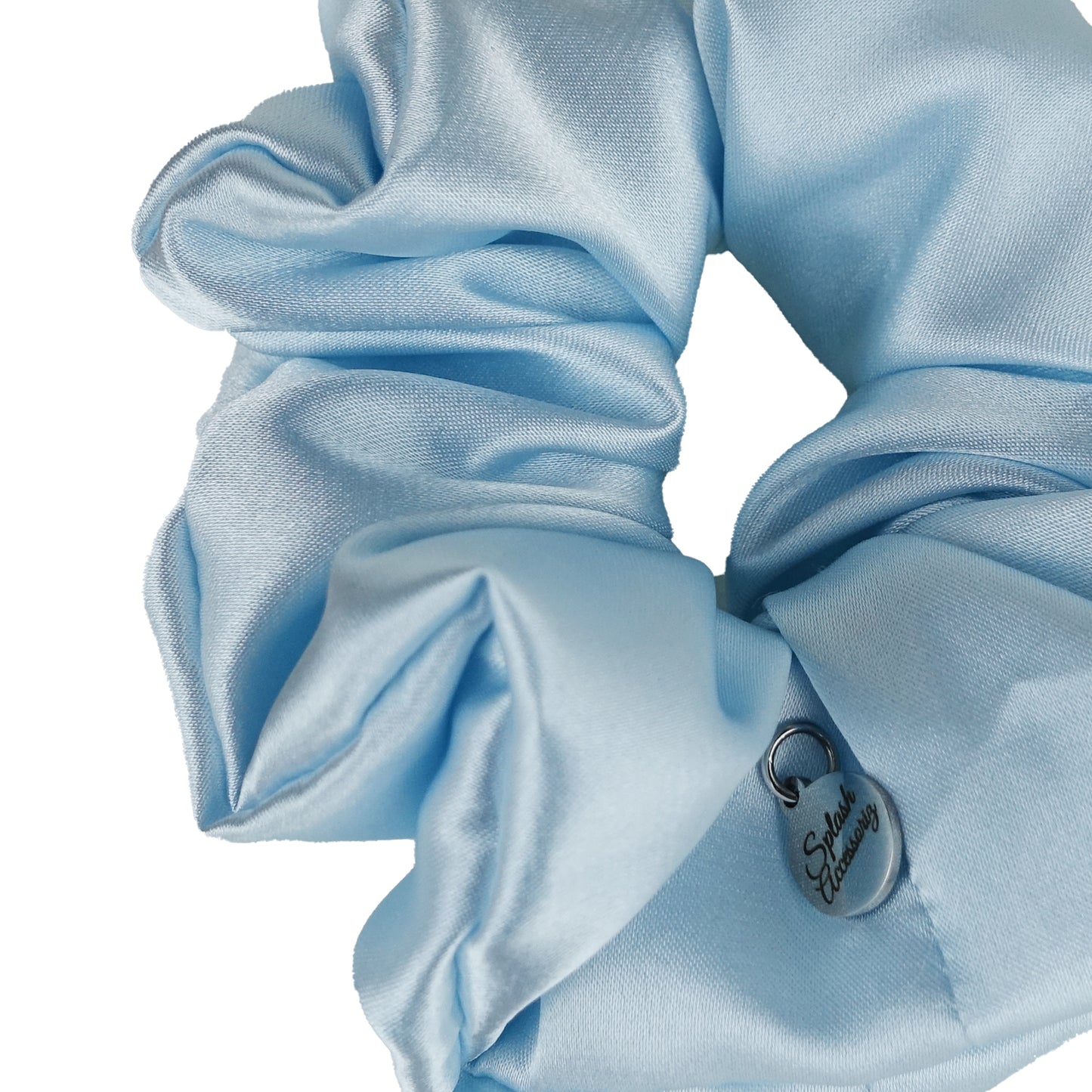 Blue Large Scrunchie