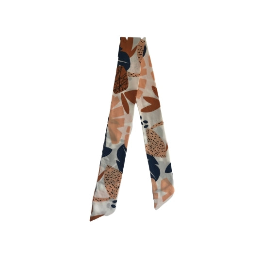 Peach Leaves Double Knot Headscarf
