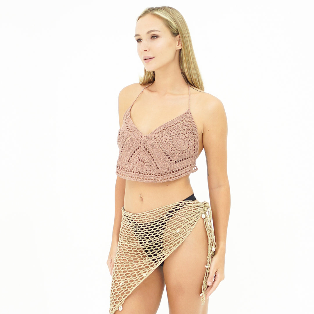 Amber Crochet Crop Top