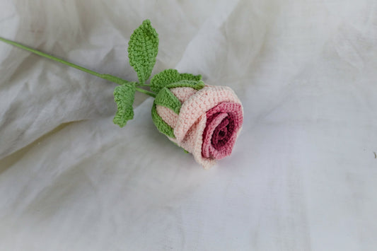 Wine Glass Roses- Pink