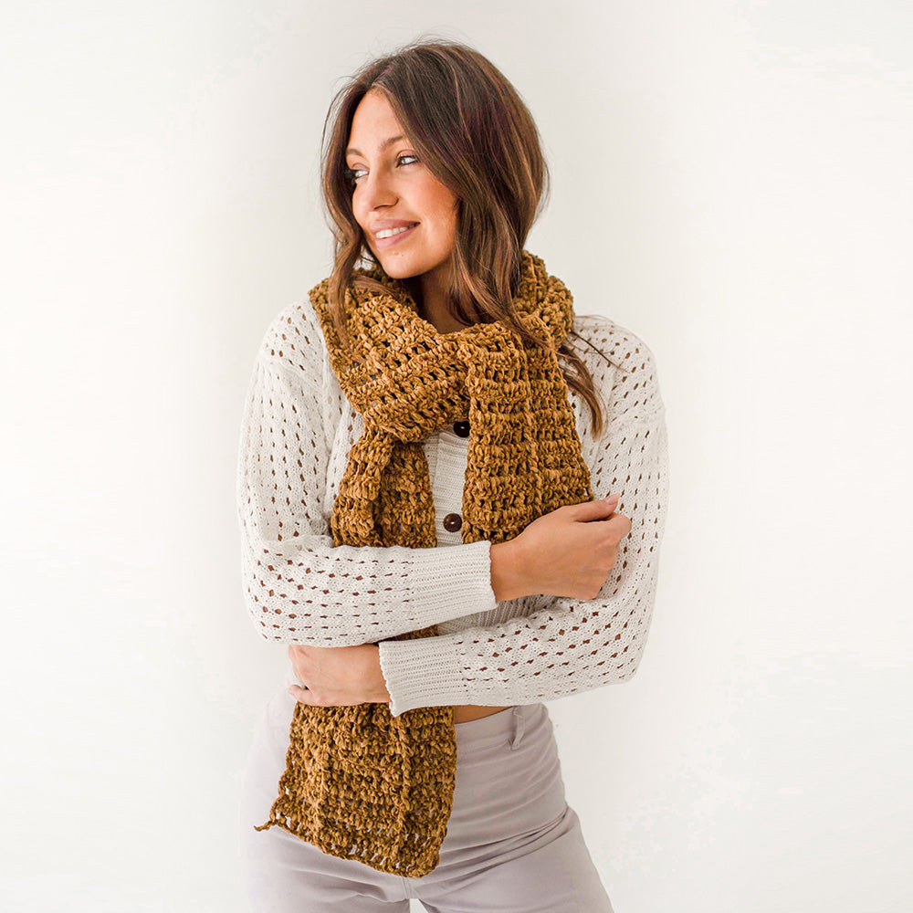 Hazel Crochet Scarf