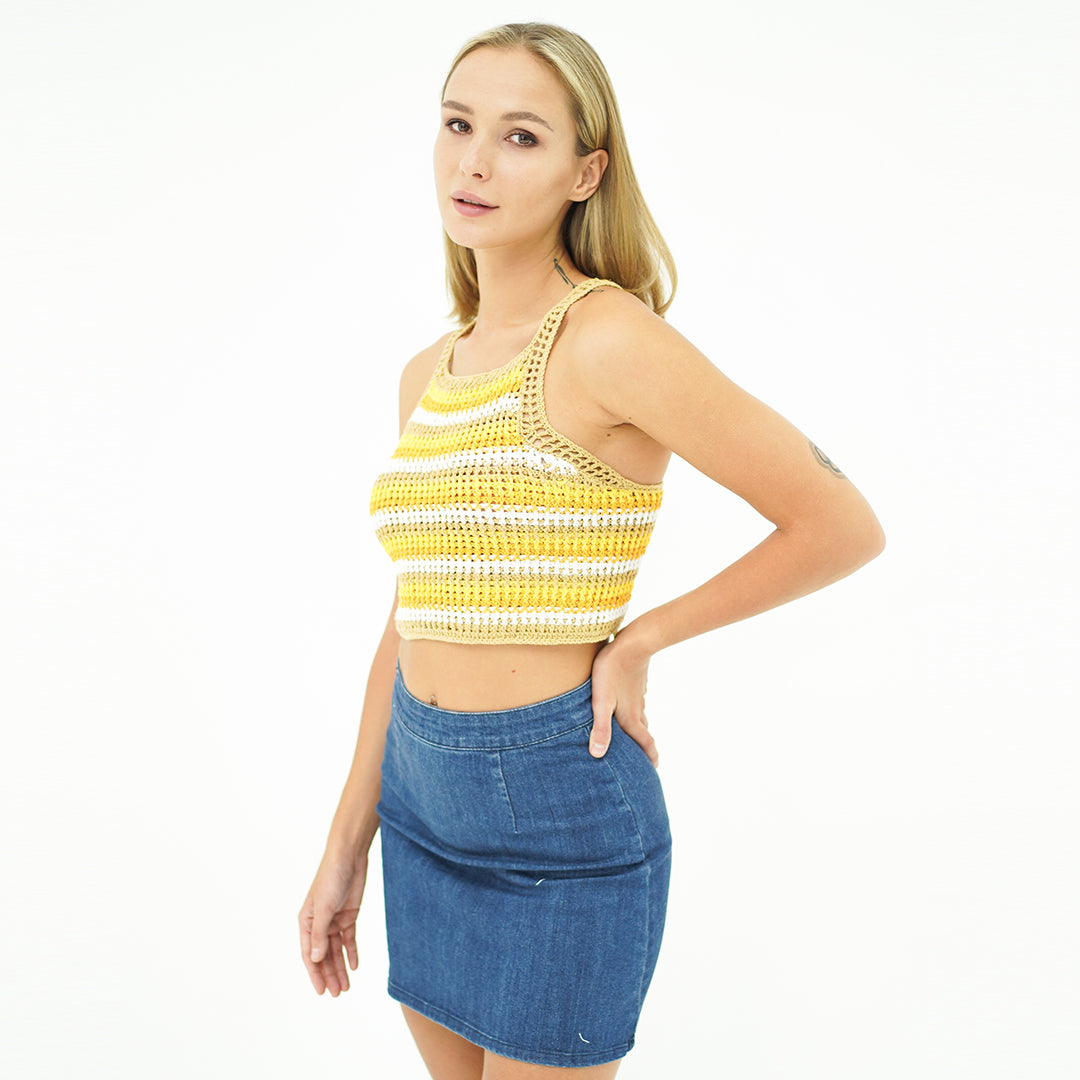 Marigold Crochet Top