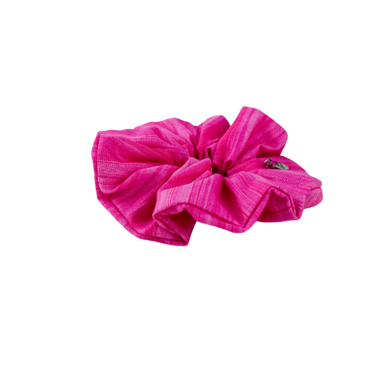 Raspberry Large Scrunchie