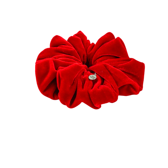 Red Frog Large Scrunchie