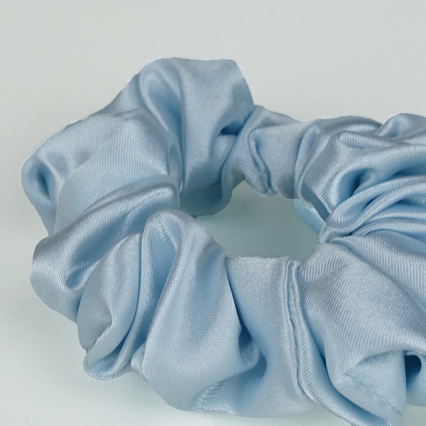 Blue Mini Scrunchie