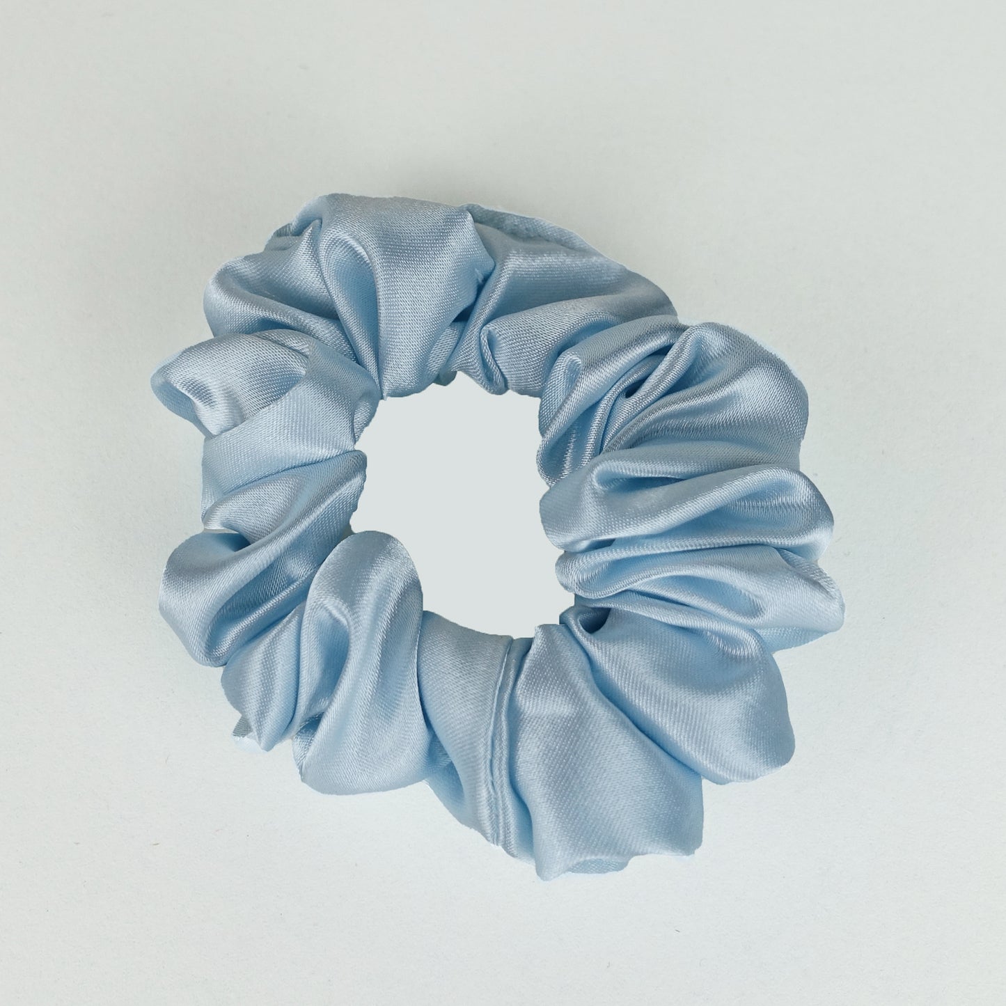 Blue Mini Scrunchie