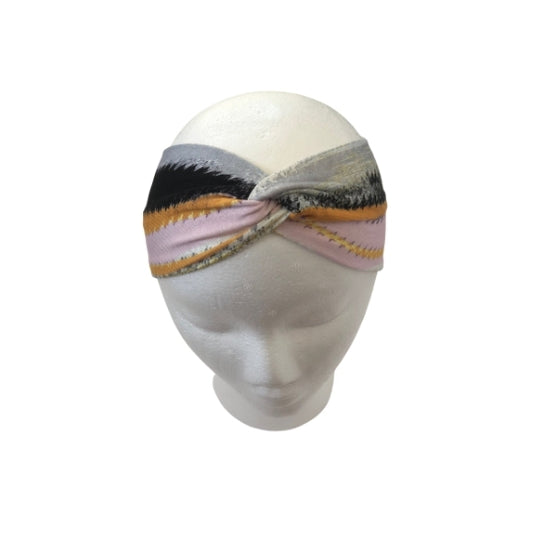 Shaded Lines Turban Headband